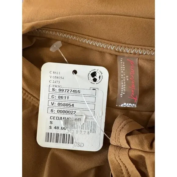 Free People Women's Twig Never Better Ultra-Light Cropped Tee Size S - Picture 7 of 8